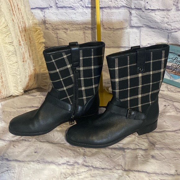 Coach Mackie wool and leather boots❤️ - Picture 1 of 11
